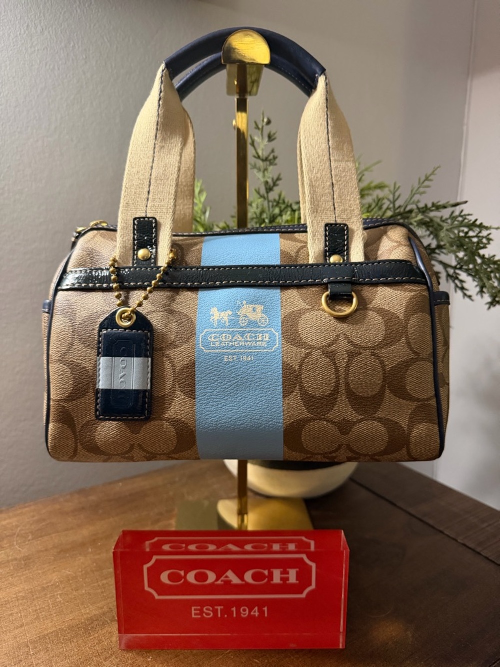 Coach Heritage Mini Satchel